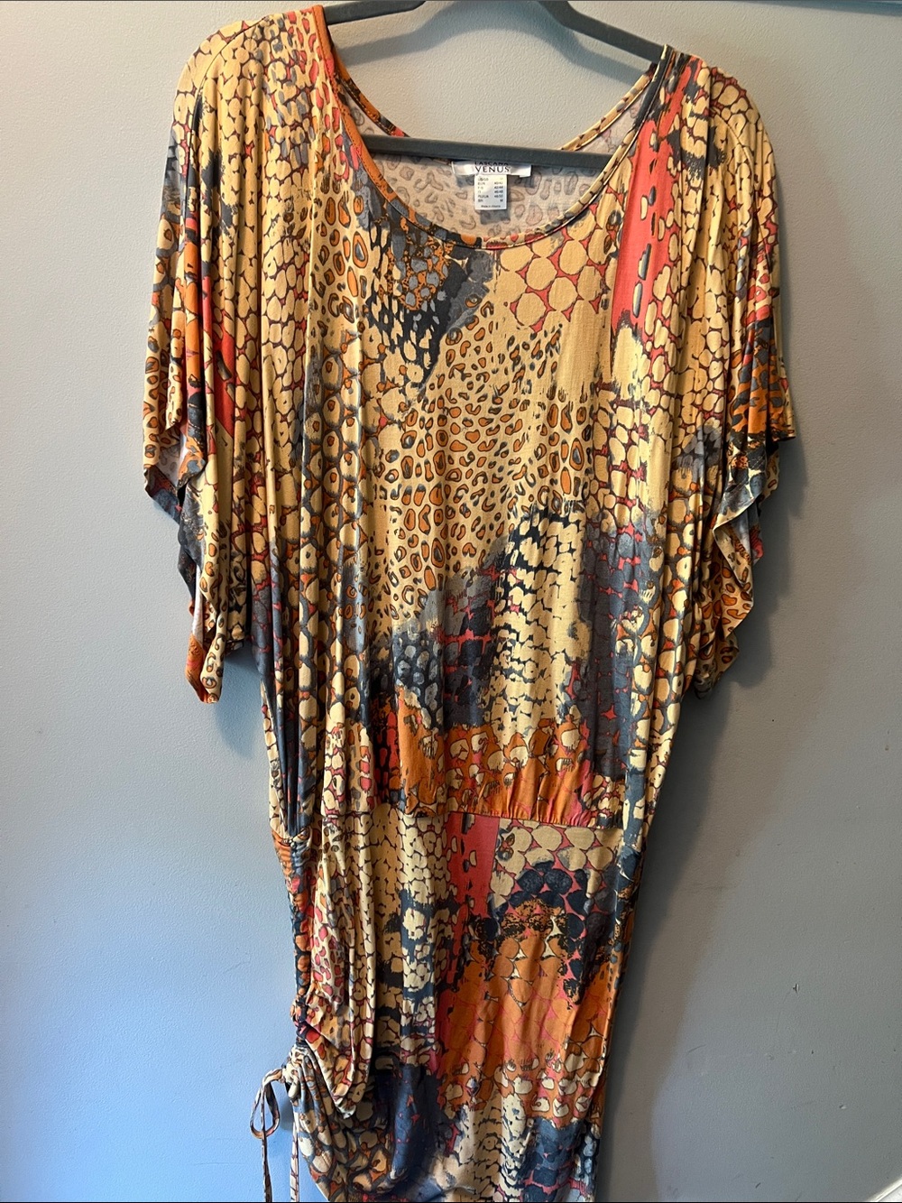 VENUS Multicolor Animal & Abstract Print Tunic